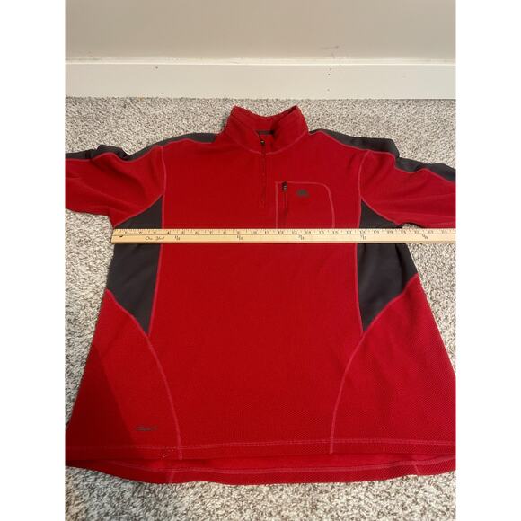 Nike ACG Sweater Mens XL Red 1/4 Zip Pullover Dry Fit Long Sleeve Pocket - Picture 5 of 8